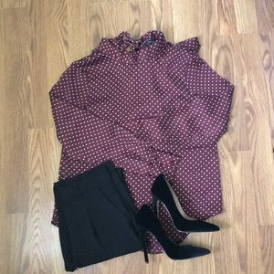 Polka Dot Blouse